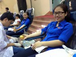 Tuổi trẻ Bệnh viện đa khoa Huyện Quảng Ninh Tham gia ngày hội hiến máu tình nguyện