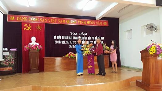 Tọa đàm kỷ niệm 85 năm ngày thành lập Hội LHPN Việt Nam 20/10/1930 - 20/10/2015 và kỷ niệm 05 năm Ngày Phụ nữ Việt Nam 20/10/2010-20/10/2015.